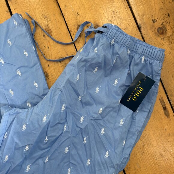 Polo Ralph Lauren Men's Pony Logo Pajama Set - Size Large - NWT - Picture 6 of 7